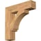 Ekena Millwork Imperial Block Smooth Bracket, Western Red Cedar, 5 1/2"W x 26"D x 26"H BKT06X26X26IMP05SWR - alternate 1